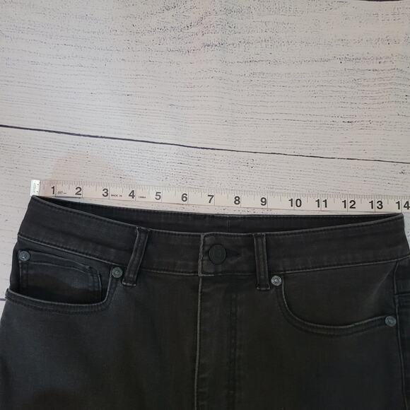 Rebecca Taylor La Vie Size 28 Black Skinny Jeans Essential 5 Pocket Design Denim - Picture 5 of 9